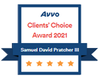 AVVO Client's Choice Award 2021 |  Samuel David Pratcher III
