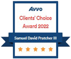 AVVO Client's Choice Award 2022 |  Samuel David Pratcher III