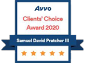 AVVO Client's Choice Award 2020 | Samuel David Pratcher III