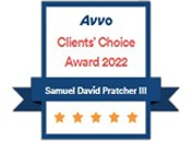 AVVO Client's Choice Award 2022 | Samuel David Pratcher III