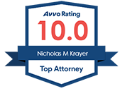 Avvo Rating 10.0 | Nicholas M Krayer | Top Attorney