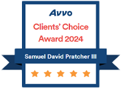 Avvo Client's Choice Award 2024 | Samuel D. Pratcher III